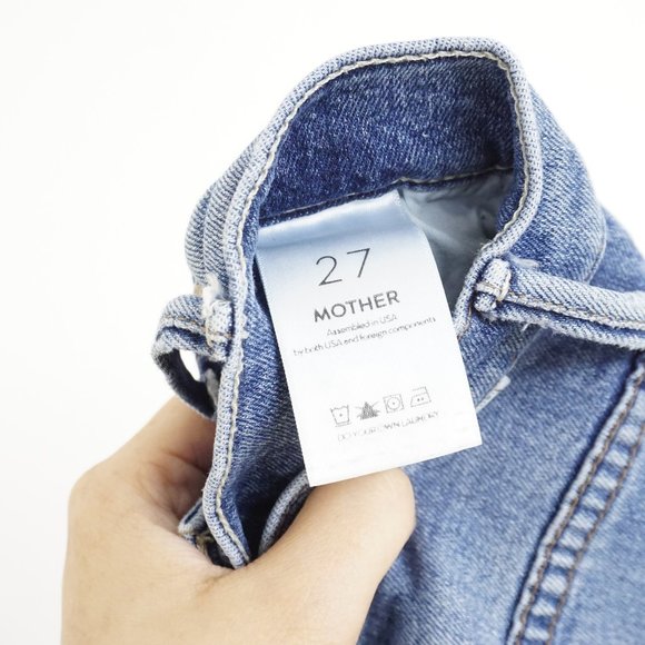 Mother Denim Women's The Runaway Jeans in Popism Boot Cut 27 - Picture 7 of 10